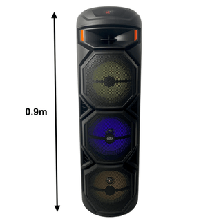 Boxa portabila bluetooth cu microfon wireless mare