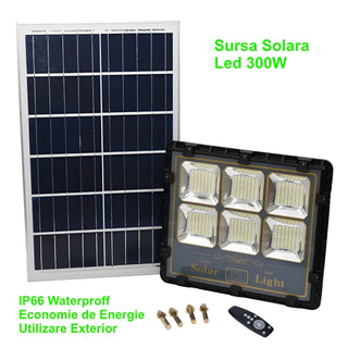 Proiector LED Solar - Variante de Putere de la 100W la 400W - Eficienta si Putere