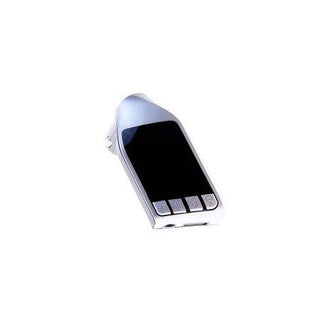 Modulator FM Auto Soundvox™ Car V3 cu Bluetooth si Slot Card SD, Argintiu - pedavo
