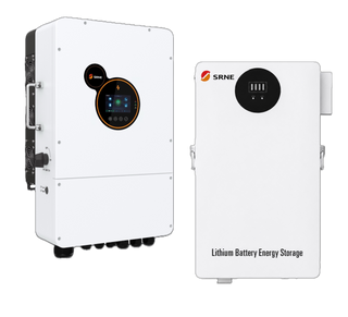 Invertor 12kW hibrid trifazic cu acumulator LIFE PO4 15KW 48V SRNE si modul wifi inclus
