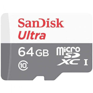 Micro SD Card memorie 64GB SanDisk Ultra