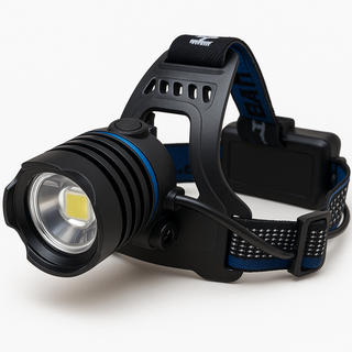 Lanterna frontala cu led puternic Quadcore