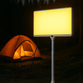 Lampa cob 360° 12V 500W cu suport magnetic