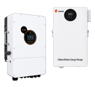 Invertor 6kW hibrid cu acumulator LIFE PO4 15KW 48V SRNE si modul wifi inclus