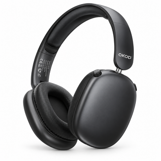 Casti wireless over-ear Bluetooth 5.4, autonomie 5 ore, pliabile si rotative, cablu AUX inclus