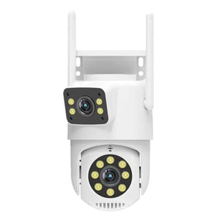 Camera supraveghere wireless inteligenta duala PTZ 5mp lentila 3.6mm