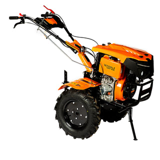 Motocultor Detoolz 11CP 418CC, motorina, 4T, 3 viteze, pornire electrica, cu roți