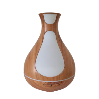 Difuzor aromaterapie 500 ml  LED 7 culore maro