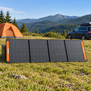 Panou fotovoltaic portabil tip geanta 200W, 17.4V