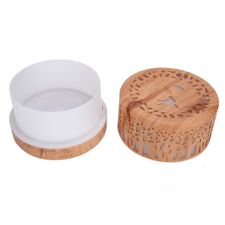 Umidificator aromadifuzor de birou 500 ml 7 culori LED telecomanda