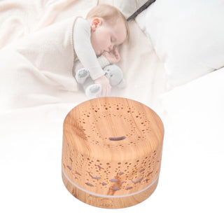 Umidificator aromadifuzor de birou 500 ml 7 culori LED telecomanda