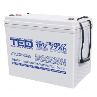 Baterie gel 12V 77Ah Ted