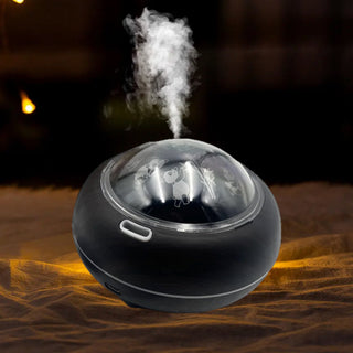 Aromadifuzor USB pentru copii cu lumina LED si motive colorate 250 ml