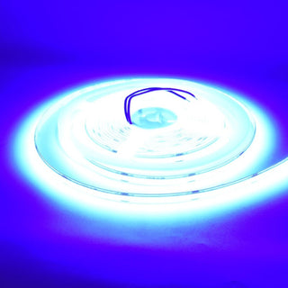 Banda LED COB 24V 8mm 320 LED/m Albastru 5m