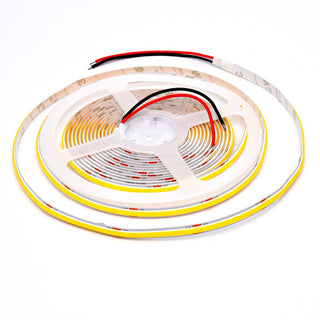 Banda LED COB 24V 8mm 320 LED/m Alb Natural 5m