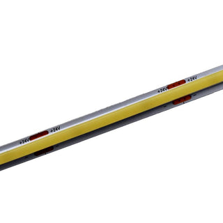 Banda LED COB 24V 8mm 320 LED/m Alb Rece 5m