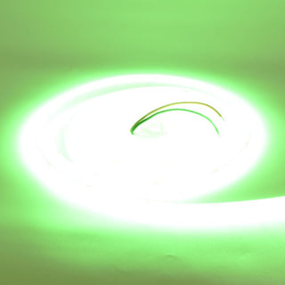 Banda LED COB 24V 8mm 320 LED/m Verde 5m