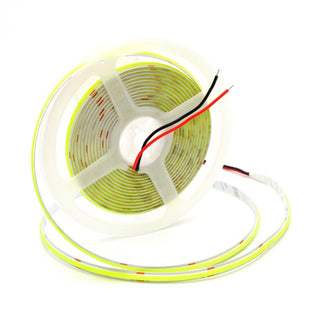 Banda LED COB 24V 8mm 320 LED/m Verde 5m