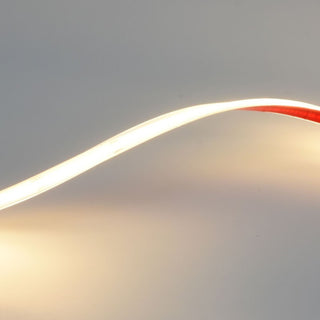 Banda LED COB 24V 11mm 320 LED/m Alb Cald IP68 10m