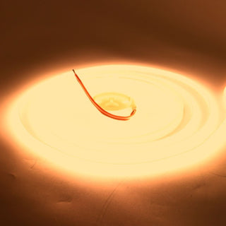 Banda LED COB 24V 5mm 400 LED/m ALb Cald 5m