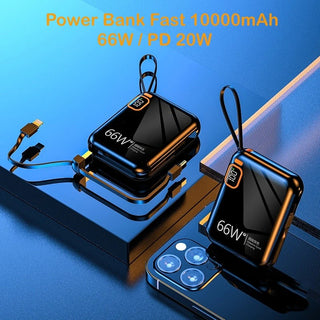 Baterie Externa 66W Super Fast PD Power-Bank