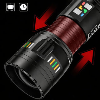 Lanterna LED POWER Profesionala 30000lm IP67 Rezistenta la Apa 1m Ultra-Rezistenta