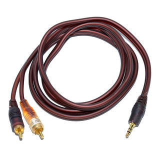 Cablu audio Profi jack 3.5mm tata 2 rca tata siliconat 1.5m