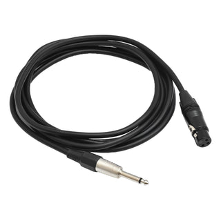 Cablu audio prof jack 6,3 tata XLR mama 5m 6mm