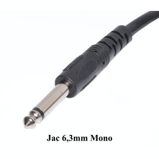 Cablu audio jack 6.3mm tata tata 10m