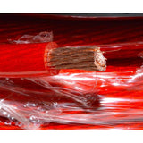 Cablu de alimentare Auto rosu CU+AL 4GA 10mm 25m/Rola