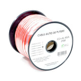 Cablu de alimentare Auto rosu CU+AL 6GA 7.8mm 25m/Rola