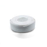Cablu plat alb electric 0,50mm MYYUP 100M/R