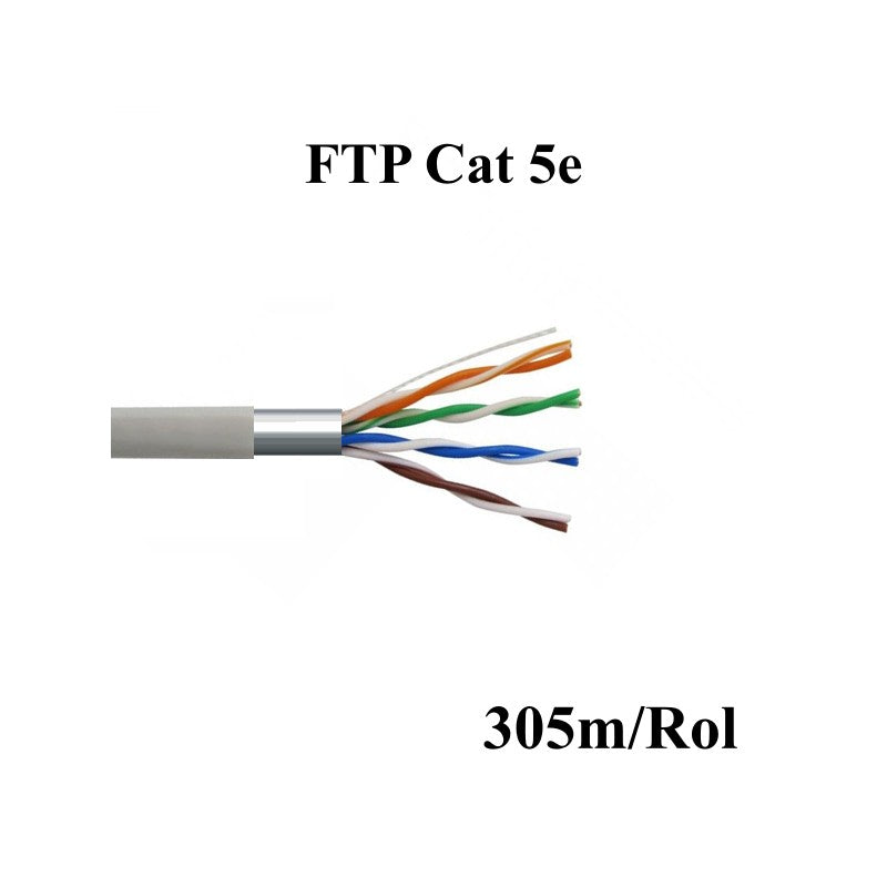 Cablu Cat5e FTP Aliaj cu 8 fire