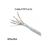 Cablu Cat5e FTP Aliaj cu 8 fire