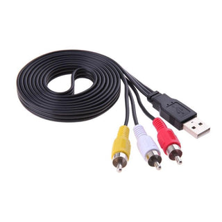 Cablu USB 3 RCA 3m
