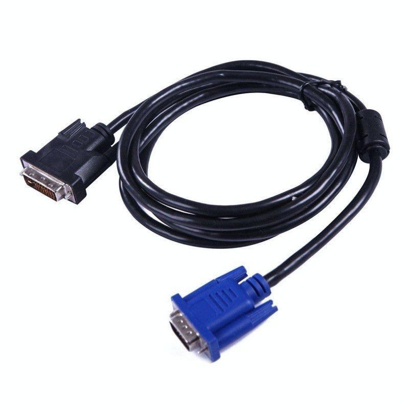 Scart (m) - VGA (v) kabel / zwart - 2 meter Scart (m) - VGA (v) kabel / zwart - 2 meter