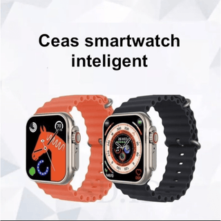 Ceas smartwatch inteligent cu 8 curele