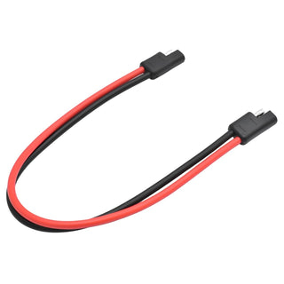 Conector SAE 12AWG 30 cm pentru panourile solare si baterii auto