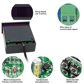 Controler digital de temperatura si umiditate