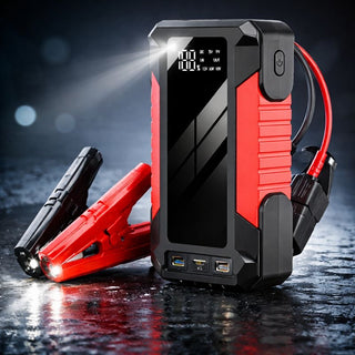 Compresor auto 7200mAh - Dispozitiv Pornire Auto Rapid si Powerbank