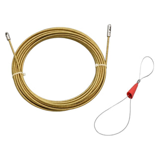 Fir metalic pentru tragerea cablului electric 4mm X 30m