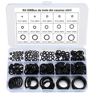 Garnituri din nitril 200 buc/set