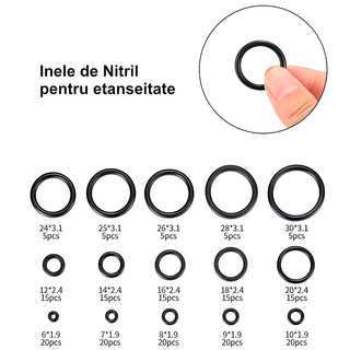 Garnituri din nitril 200 buc/set