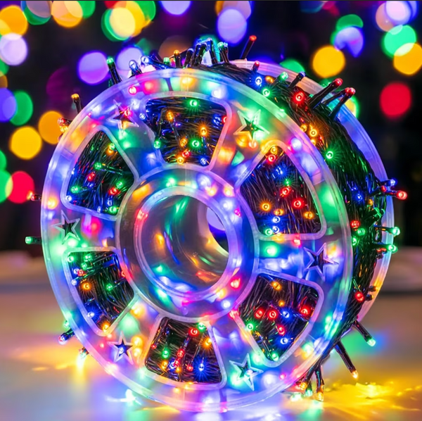 Instalatie led lumina RGB rola 100m 8 jocuri de lumini