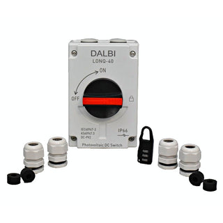 Intrerupator panouri fotovoltaice izolator cu conector solar 4x M20 DC 1200V 32A