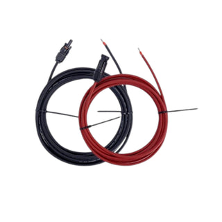 Cablu solar rosu negru 5m cu MC4 pentru conexiunea controlerului