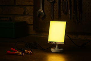 Lampa cob 360° 12V 100W cu suport magnetic