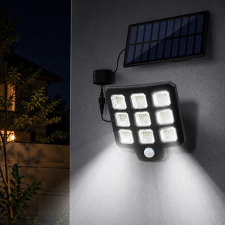 Lampa Solara de Perete LF-3307A, Panou Separat, Senzor de Miscare,