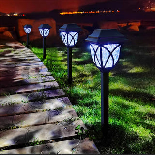 Juego de 6 lámparas solares para jardín