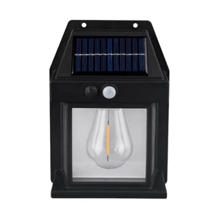 Lampa solara de perete cu bec
